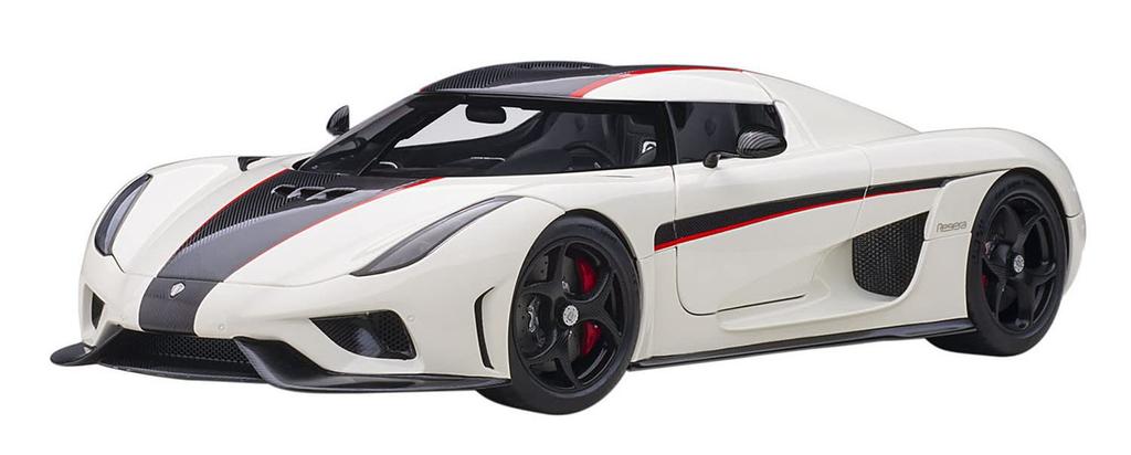 AUTOart Koenigsegg Regera Finished Product 79027 1/18 White/Carbon Black/Red