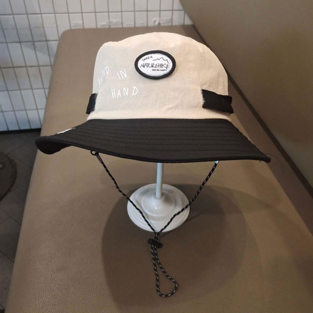 Contrast Color Children Fisherman Hat Breathable Quick-dry Sun Hat Thin Kids Bucket Cap Outdoor