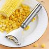   Stainless Steel Corn Cob Remover, Corn Kernel Stripper Tool, Kitchen Gadget for Quick Corn Removal    