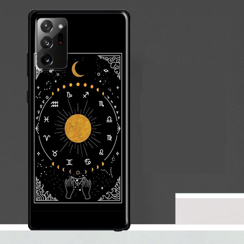 Чехол для телефона Samsung Galaxy S25 S24 S23 Ultra S9 S10 S20 S21 S22 Plus S23 FE S25 FE с рисунком «Луна ведьм»