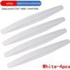 4/6 Piece Universal Front Rear Bumper Corner Protector Guard Car Anti-collision Protection Decoration Strip Car Accessories