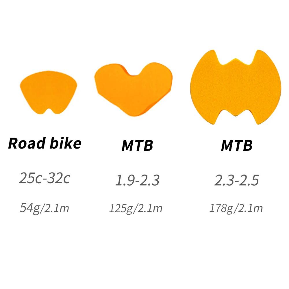 ZTTO Велосипедные бескамерные вставки в покрышки 700c 27.5 29 MTB Шоссейный велосипед Вставка в камеру Покрышка Пена 25c 28c 32c 26 1.9 2.2 2.3 2.5