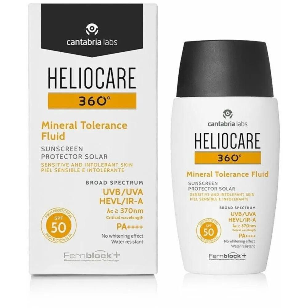 HELIOCARE 360 Минеральный флюид для чувствительной кожи SPF50 50 мл Минеральный солнцезащитный крем