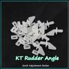 5/10Pcs Hot Nylon Four-hole Quick Adjustment Rocker RC Model Airplane KT Rudder Angle Control Horns