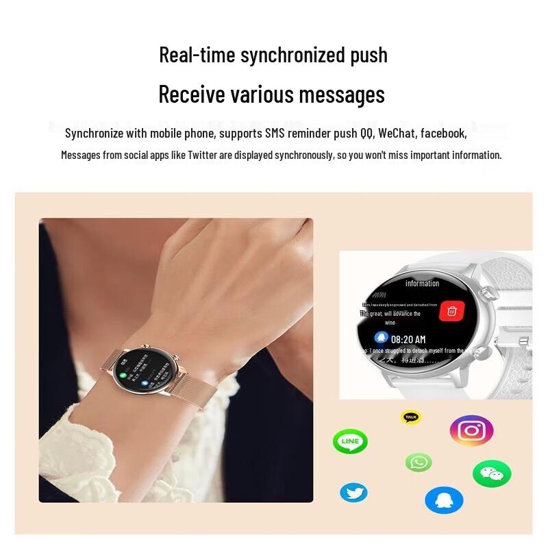 Женские умные часы для здоровья Lefit HK39 (Китайская версия)