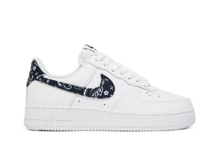 Nike Air Force 1 Low '07 Essential Белый Черный Пейсли (Женский)
