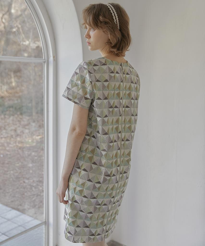 Tina Blossom Pont Neuf Dress