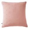 Embroidered Decorative Pillowcase "Gaïa Boho" 60 X 60 Cm &; 50 X 70 Cm "Cotton Gauze" - Gaïa Boho Peach Pink - 60 X 60 Cm