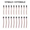 Провода Соединены Кабельный Разъем Красный/ Черный Профессиональный Высокое Качество Практичный