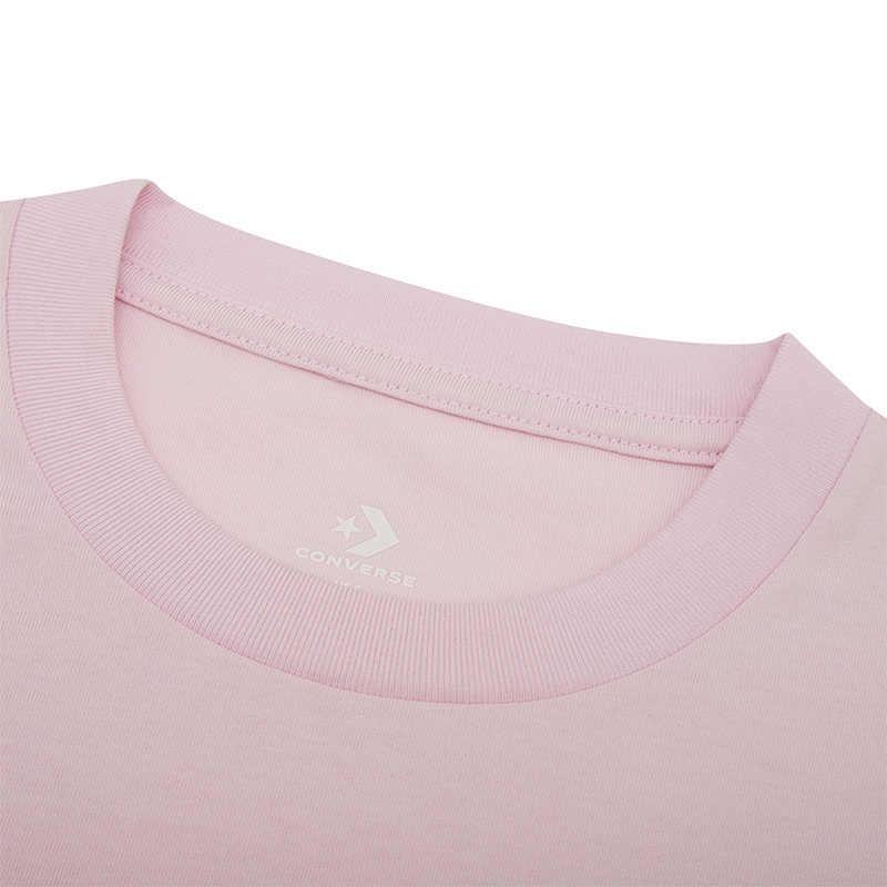 Converse SS25 Regular T Shirt Women's Pink 10028733-A02
