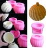 DIY Epoxy Resin Storage Container Silicone Mold Sphere Jar With Lid For Candle Holder And Storage Box Christmas