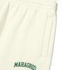 MAHAGRID Varsity Sweat Pant Cream(Mg2Csmpa00A)