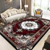Персидские Роскошные Ковры Украшение Гостиной Ковер Большой Площади Моющийся Ковер для Кофейного Столика Ковер для Зоны Отдыха Высококачественный Нескользящий Коврик для Спальни