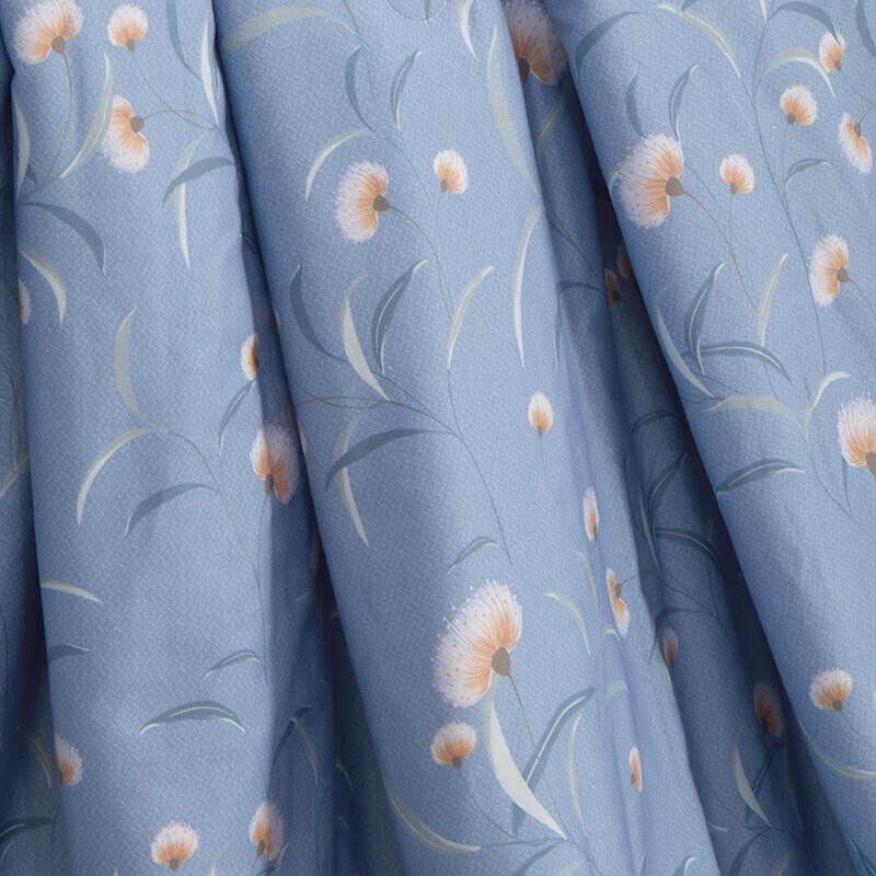 Mercury Home Textiles DH Serene Floral Cotton Summer Quilt