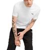 Puma Удобная дышащая футболка с круглым вырезом и коротким рукавом для мужчин, цвет белый 690409-02