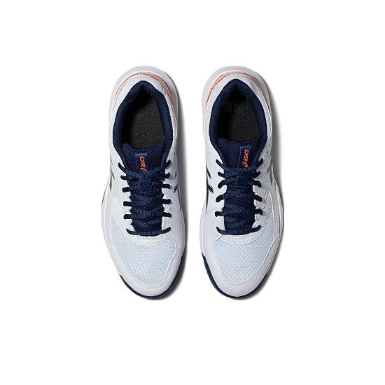 Asics Гель Дедикейт 8 Белый Голубой Простор 1041A408-102