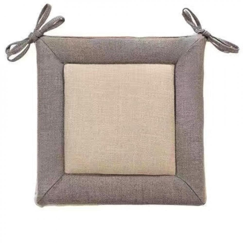 New Removable Linen Chair Cushion Washable Soft Chair Cushion Breathable Thickened Seat Cushion