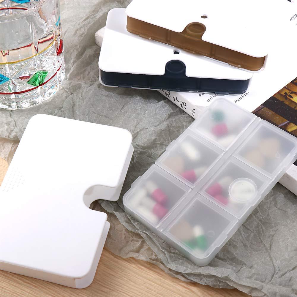 Case Travel Nordic Style Outdoor Tablet Dispenser Pill Storage Box Weekly Pill Box Pill Organizer
