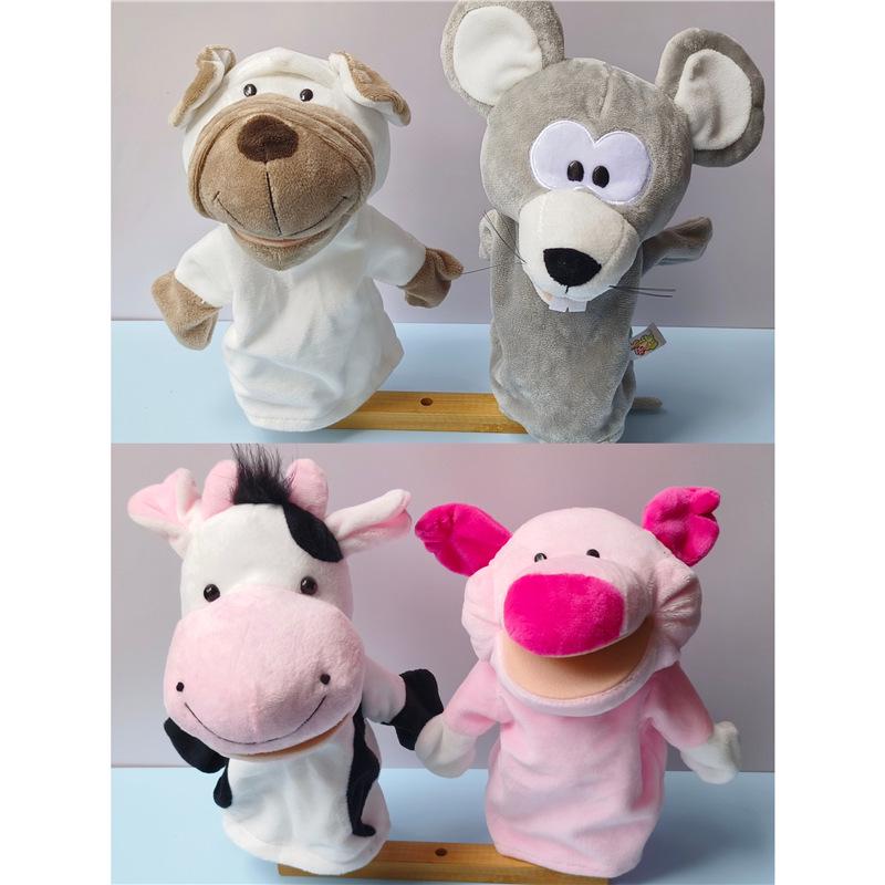 Подставка для пальчиковых кукол в виде животных для языковых зон детского сада и кукольного домика