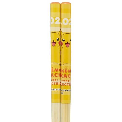 Skater ANT4-A Bamboo Safety Chopsticks, 21cm, Pok?mon Pikachu Design