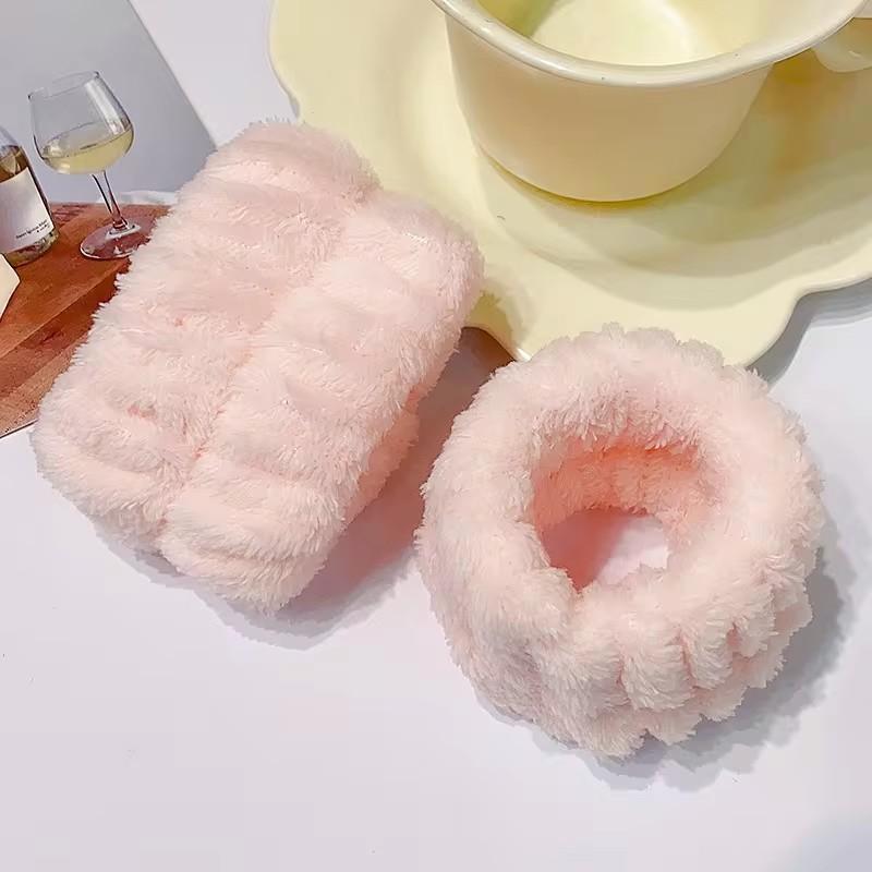 Повязка на запястье из микрофибры, полотенце для мытья запястья, повязка на запястье, резинки для мытья лица, впитывающая повязка на запястье для женщин, повязка на голову