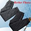 Men Winter Plush Thick Fleece Sweatpant Lambswool Thermal Trousers Casual Pants Waterproof Windproof Warm Sports Pants