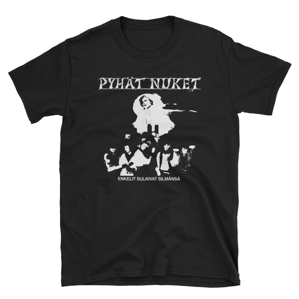 Футболка Pyhät Nuket, Черный Парад, Hanoi Rocks, Финский Панк, Пост-Панк, Готик