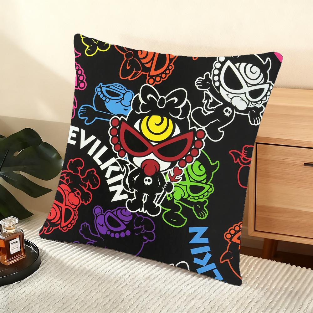 Brand H-Hysteric M-Minis Cushion Cover Soft Short Plush Pillow Cover Smooth Cozy Texture Aesthetic Cushion Case Home Decor