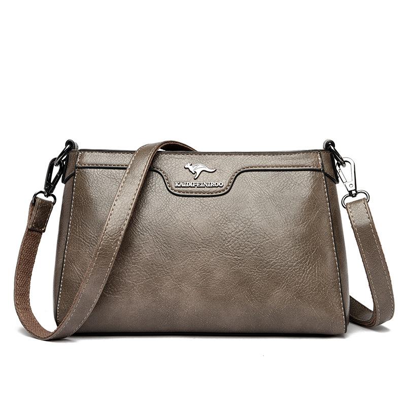 Crossbody Bag Female Fashion Small Square Bag Single Shoulder Bag Female Middle-aged Mother Bag