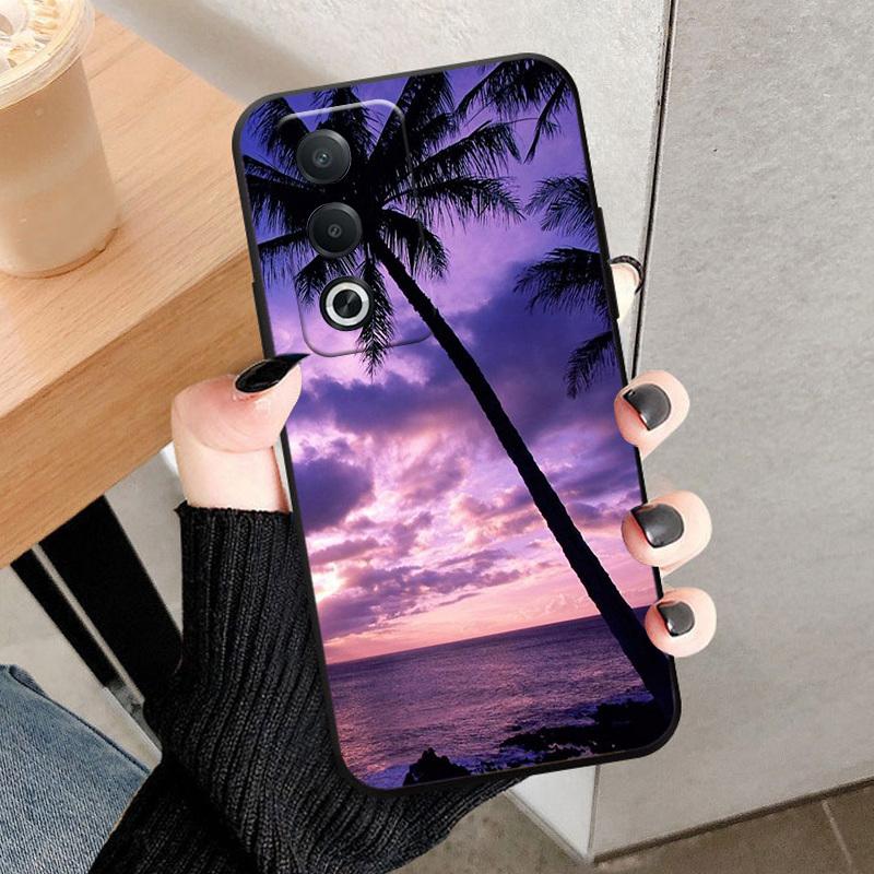 Чехол для OPPO A80 5G Модный чехол с принтом Ударопрочный Мягкий чехол-оболочка из ТПУ-силикона Для телефона OPPO A3Pro K12X 5G Чехол