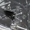 BYEMTTY Алюминиевые накладки на пятку, 1 пара, подходят для Kawasaki Z900RS Z900RS CAFE 2018 2019 2020 2021 2022 2023 2024 2025 (черный)