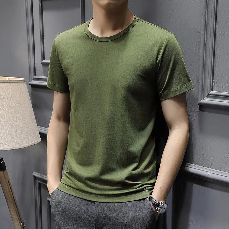 Футболки унисекс с коротким рукавом - однотонные черные и чисто-белые летние базовые цвета