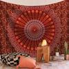 Mattress Sandy Beach Throw Rug Wall Hanging Blanket Bohemian Tapestries Indian Mandala Tapestry