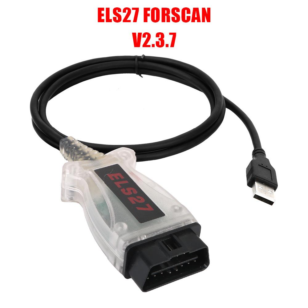 Для Mazda V2.3.7 ELM327 и J2534 Pss-Thru Green PCB PIC18f25k80 чип ELS27 Forscan OBD2 многоязычный работает