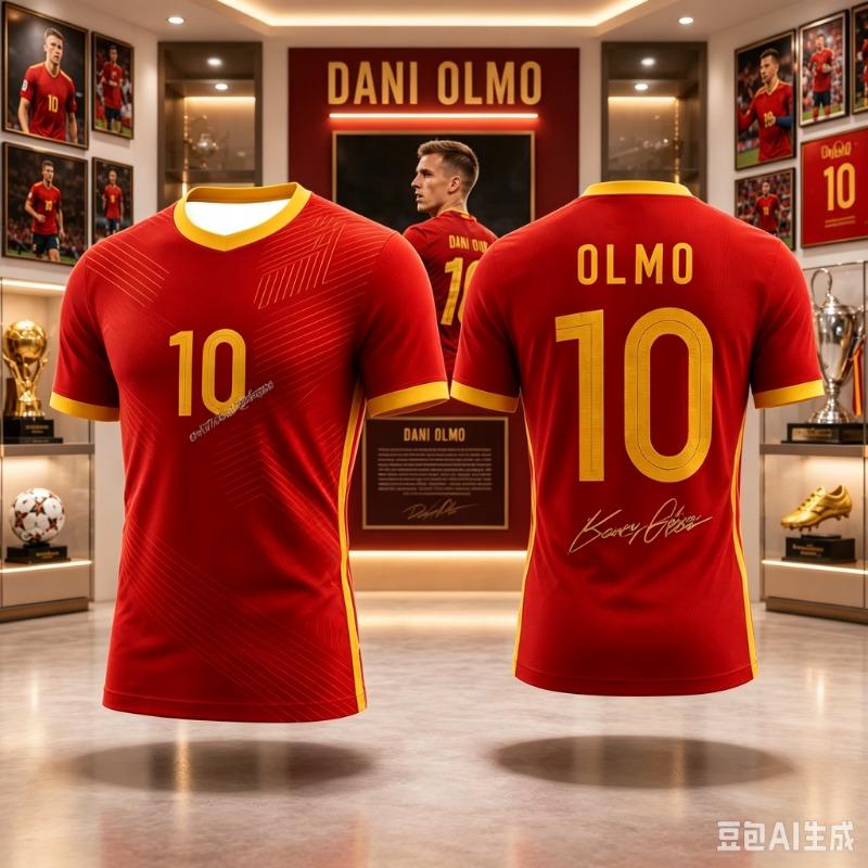 2026 Summer Lamine Yamal #19 Spain Soccer Football Jersey Hot Sale Fan Memorial Shirt Casual Sports Top for Kids Teens Adults