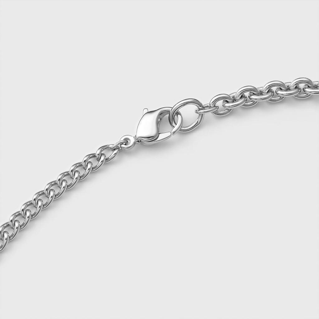 Плюс Серебряное Ожерелье 112144320910 4.C.Homme