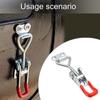 1Pc Toggle Latches Clamp Stainless Steel Pull Hasp Latches Large Hasp Clamp for Smoker Lid Jig Case Trunk Easy To Use