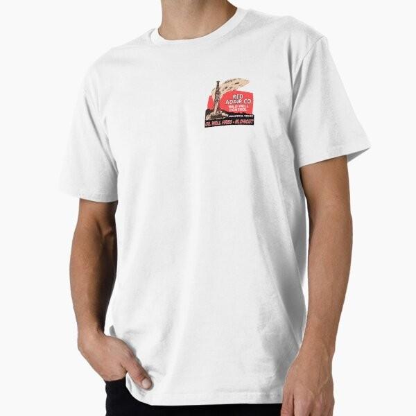Oil Well Firefighter Retro Logo - Small to Medium Premium T-Shirt M-2XL Gift,