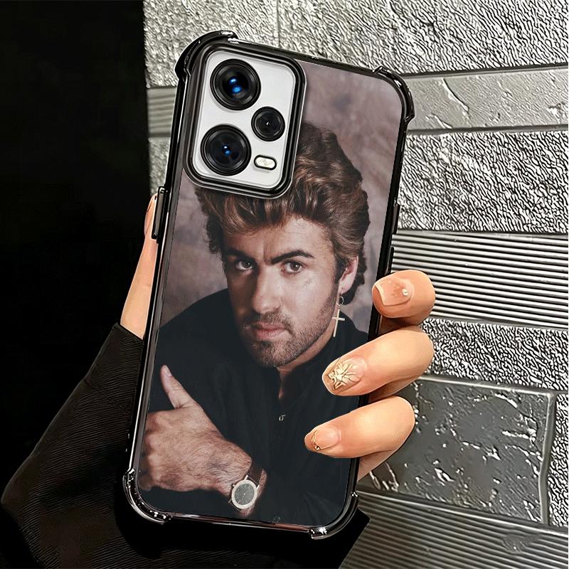 Мягкий чехол для телефона George Michael для Xiaomi Redmi Note 14 15 Pro Plus 13 12 11S 11T 5G 10 9S 9 Покрытие Защита от падения Fundas