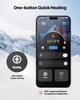 Heated Socks, Small Size, 5000mAh Battery Rechargeable Heating Socks with 4 Heating Levels, Electric Heated Sock with APP Control for Men Women, Foot