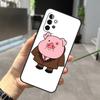 Милый РОЗОВЫЙ Kawai Чехол-Свинка Для Samsung Galaxy A52 A32 A12 A56 A36 A54 A34 A14 A05 A16 A26 A13 A33 A53 A15 A35 A55