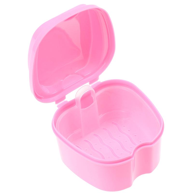 Коробка для зубных протезов и набор щеток для чистки фиксатора футляра для зубных протезов Щетка Зубная щетка