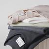 Футболка мужская из плотного утолщенного хлопка с коротким рукавом и заниженной линией плеч, 300 г, однотонная, модный летний базовый слой