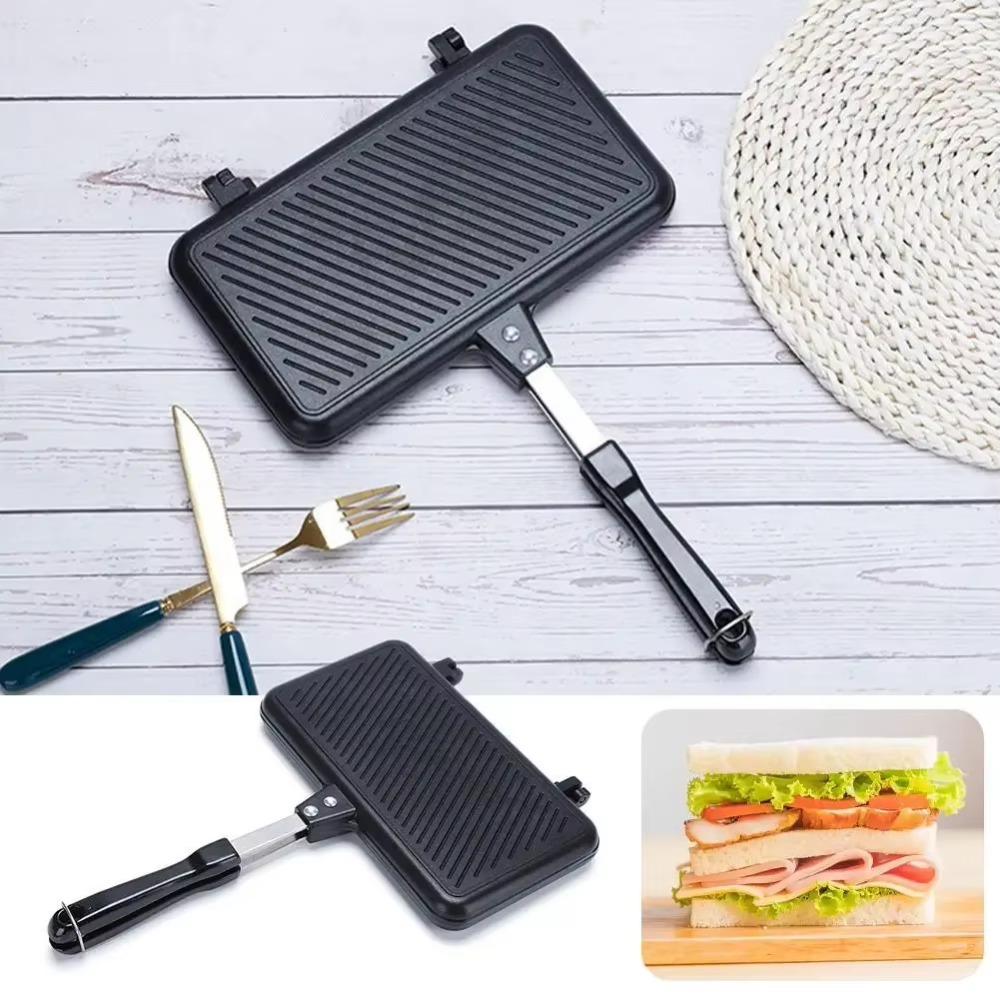 Aluminium Zinc Zinc Alloy Breakfast Sandwich Baking Pan Heat-resistant Sandwich Maker Waffle