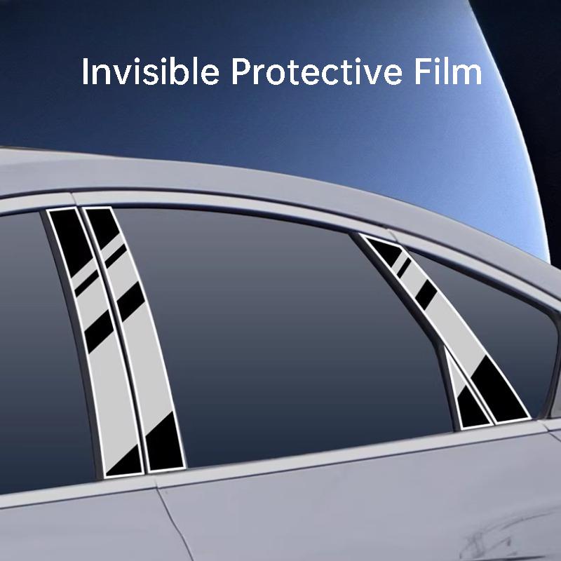 For BYD Seal U Qin L Plus Seal 6 Han EV DM-i ATTO 2 3 8 Sealion 5 6 7 8 Car Pillar B Protective Film Exterior Accessories