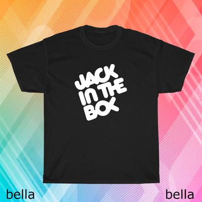 Новая футболка с логотипом Jack in the Box, смешная, размеры от S до 5XL