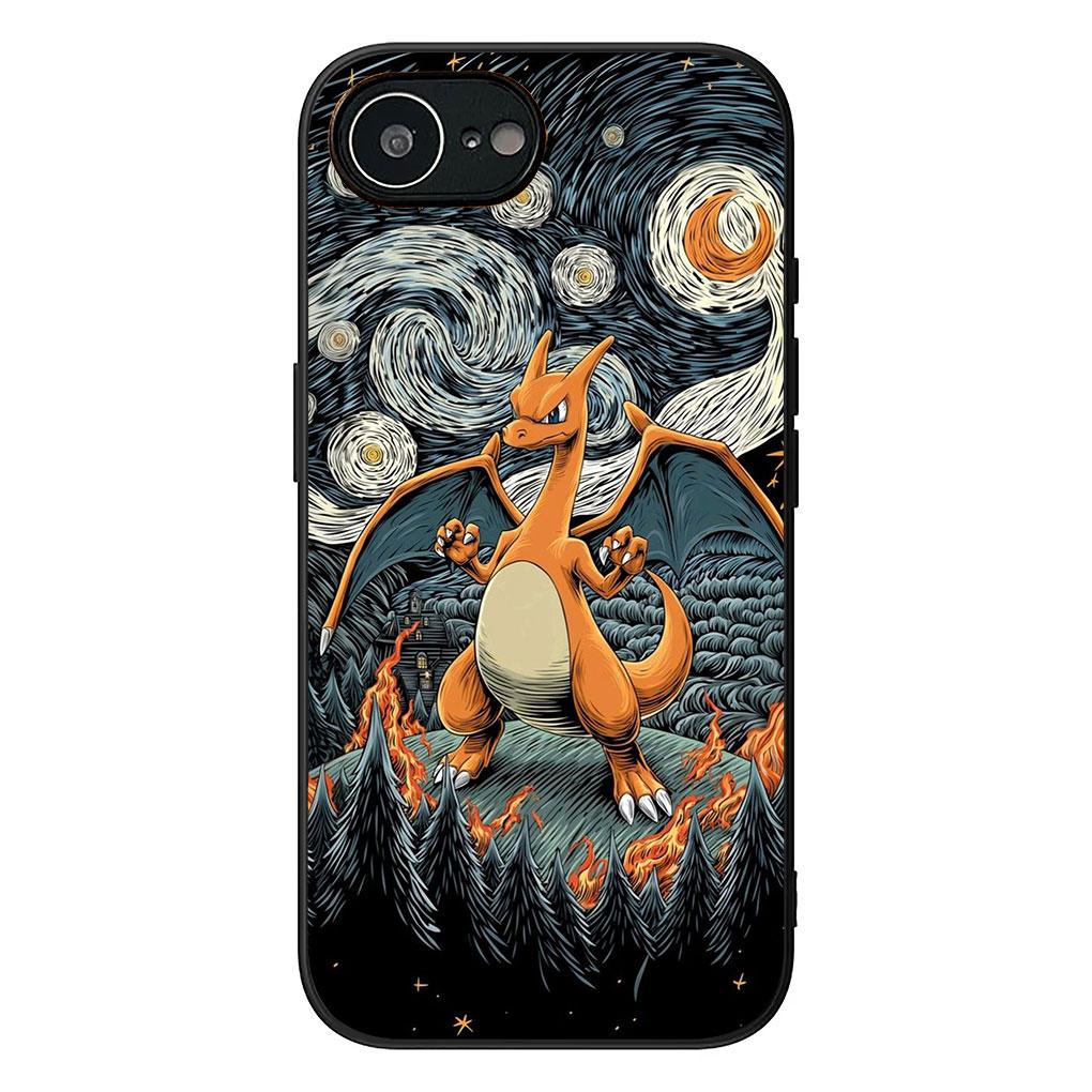 Чехол для телефона P-Pikachus Charmander P-Pokemons GO для Apple iPhone 13 12 Mini XS 11 Pro Max 7 8 Plus + XR SE 2022 2020 SE3