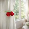 5Pcs Sweet Curtain Tieback Ornaments Curtains Tie Rope Elegant Hair Cord Accessories  Cake