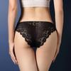 Sexy Lace Transparent Women Briefs Plus Size Underwear 156