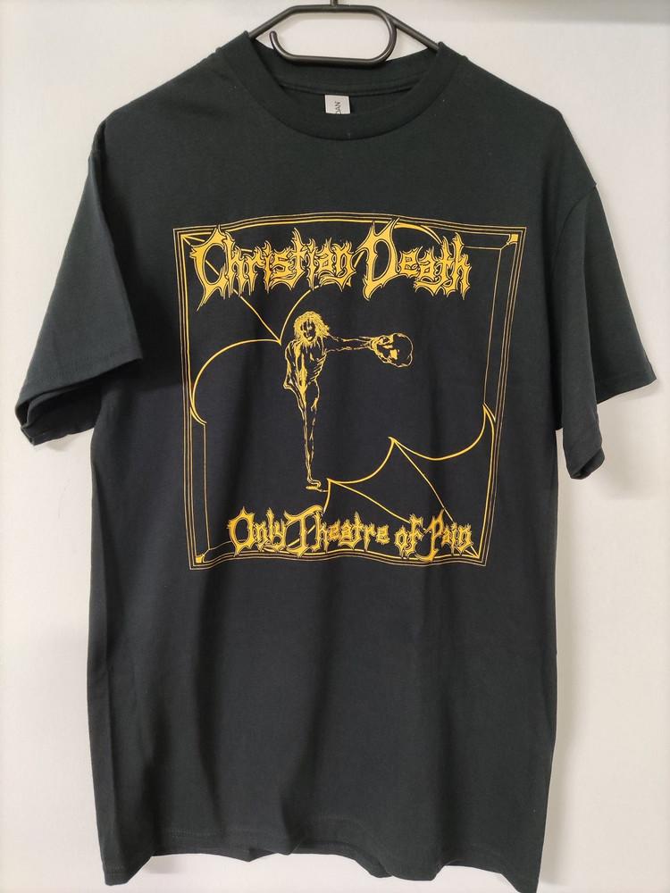 Christian death ФУТБОЛКА дезрок готик-рок Унисекс Футболка